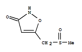 (9ci)-5-[(甲基亞磺酰基)甲基]-3(2H)-異噁唑酮結構式_89661-22-3結構式