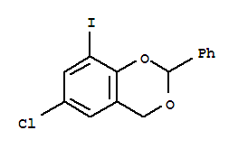 (9ci)-6-氯-8-碘-2-苯基-4H-1,3-苯并二噁英結(jié)構(gòu)式_897641-78-0結(jié)構(gòu)式