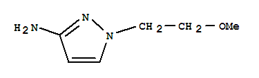 1-(2-甲氧乙基)-1H-吡唑-3-氨基結(jié)構(gòu)式_899899-20-8結(jié)構(gòu)式