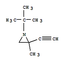 (9ci)-1-(1,1-二甲基乙基)-2-乙炔-2-甲基-氮丙啶結(jié)構(gòu)式_90404-08-3結(jié)構(gòu)式