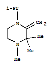 (7ci)-4-異丙基-1,2,2-三甲基-3-亞甲基-哌嗪結(jié)構(gòu)式_91823-92-6結(jié)構(gòu)式