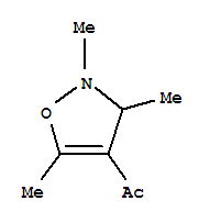 (9ci)-1-(2,3-二氫-2,3,5-三甲基-4-異噁唑基)-乙酮結(jié)構(gòu)式_92807-67-5結(jié)構(gòu)式