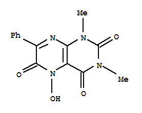  1,5-二氫-5-羥基-1,3-二甲基-7-苯基-2,4,6(3H)-蝶啶三酮結(jié)構(gòu)式_928336-51-0結(jié)構(gòu)式