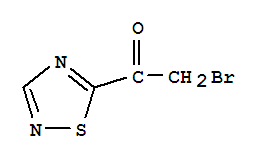 (9ci)-2-溴-1-(1,2,4-噻二唑-5-基)-乙酮結(jié)構(gòu)式_92845-72-2結(jié)構(gòu)式