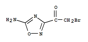 (9ci)-1-(5-氨基-1,2,4-噁二唑-3-基)-2-溴-乙酮結(jié)構(gòu)式_92845-73-3結(jié)構(gòu)式