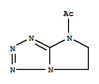 (9ci)-4-乙酰基-5,6-二氫-4H-咪唑并[1,2-d]四唑結(jié)構(gòu)式_92922-18-4結(jié)構(gòu)式