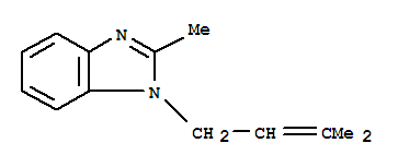 (9ci)-2-甲基-1-(3-甲基-2-丁烯)-1H-苯并咪唑結(jié)構(gòu)式_95481-04-2結(jié)構(gòu)式