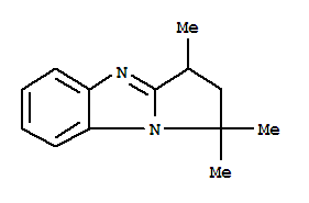 (7ci)-2,3-二氫-1,1,3-三甲基-1H-吡咯并[1,2-a]苯并咪唑結構式_95979-87-6結構式