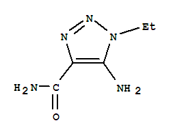 (6ci,9ci)-5-氨基-1-乙基-1H-1,2,3-噻唑-4-羧酰胺結(jié)構(gòu)式_99420-47-0結(jié)構(gòu)式