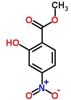 2-羥基-4-硝基苯甲酸甲酯結構式_13684-28-1結構式