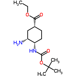 (1R,3r,4s)-3-氨基-4-(boc-氨基)環(huán)己烷-羧酸乙酯結(jié)構(gòu)式_1392745-41-3結(jié)構(gòu)式