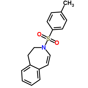 2,3-二氫-3-[(4-甲基苯基)磺酰基]-1H-3-苯氮雜卓結(jié)構(gòu)式_15299-52-2結(jié)構(gòu)式