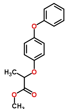 2-(4-苯氧基苯氧基)丙酸甲酯結(jié)構(gòu)式_153472-86-7結(jié)構(gòu)式