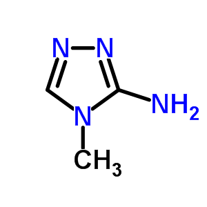 4-甲基-4H-1,2,4-噻唑-3-胺結(jié)構(gòu)式_16681-76-8結(jié)構(gòu)式