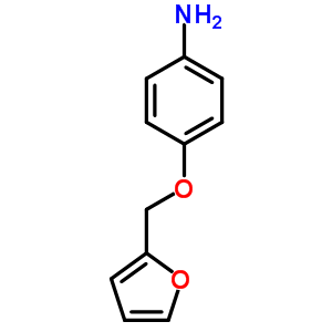 4-(呋喃-2-基甲氧基)-苯胺結構式_179246-32-3結構式