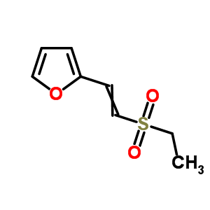 2-[2-(乙基磺?；?乙烯]-呋喃結(jié)構(gòu)式_20323-29-9結(jié)構(gòu)式