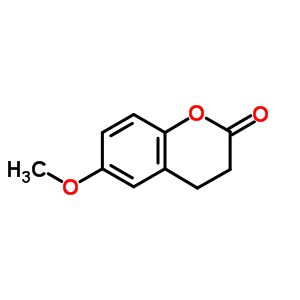 6-甲氧基苯并二氫吡喃-2-酮結(jié)構(gòu)式_20920-98-3結(jié)構(gòu)式