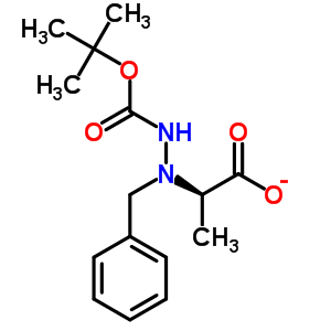 (R)-(-)-NALPHA-芐基-NBETA-BOC-D-肼基丙氨酸 二環(huán)己基胺結(jié)構(gòu)式_214262-83-6結(jié)構(gòu)式