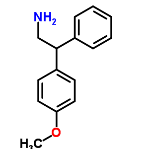 2-(4-甲氧基苯基)-2-苯基乙胺鹽酸鹽結(jié)構(gòu)式_21998-49-2結(jié)構(gòu)式