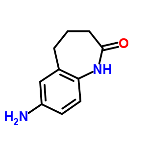 7-氨基-1,3,4,5-四氫-苯并[B]氮雜革-2-酮結構式_22245-92-7結構式
