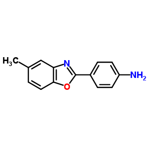 4-(5-甲基-苯并噁唑-2-基)-苯胺結(jié)構(gòu)式_22501-77-5結(jié)構(gòu)式