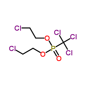 (8CI,9CI)-(三氯甲基)-磷酸 雙(2-氯乙基)酯結(jié)構(gòu)式_23055-16-5結(jié)構(gòu)式