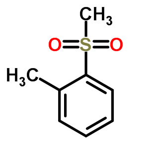 1-甲烷磺酰基-2-甲苯結(jié)構(gòu)式_23276-69-9結(jié)構(gòu)式