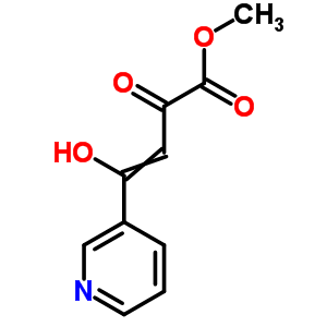 2,4-二氧代-4-吡啶-3-丁酸甲酯結(jié)構(gòu)式_23424-36-4結(jié)構(gòu)式