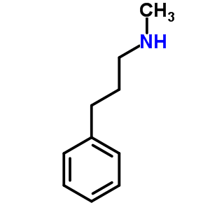 甲基-(3-苯基丙基)-胺結構式_23580-89-4結構式