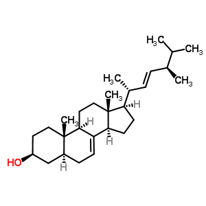 Stellasterol Structure,2465-11-4Structure