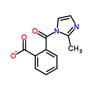 2-(2-甲基咪唑-1-羰基)-苯甲酸結(jié)構(gòu)式_247088-99-9結(jié)構(gòu)式