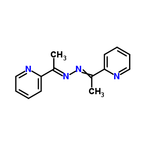 1-(2-吡啶)-乙酮 2-[1-(2-吡啶)亞乙基]肼酮結(jié)構(gòu)式_25534-84-3結(jié)構(gòu)式