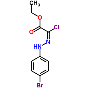 2-氯-2-[2-(4-溴苯基)亞肼基]-乙酸乙酯結(jié)構(gòu)式_27143-10-8結(jié)構(gòu)式