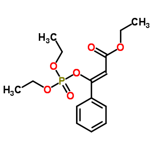 (Z)-3-二乙氧基膦氧基-3-苯基-2-丙酸乙酯結(jié)構(gòu)式_27238-13-7結(jié)構(gòu)式