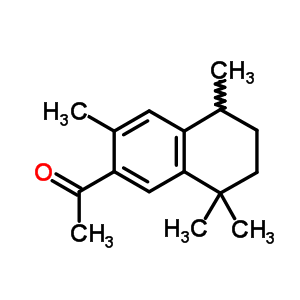 1-(5,6,7,8-四氫-3,5,8,8-四甲基-2-萘)-乙酮結構式_27413-67-8結構式