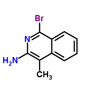 1-Bromo-4-methylisoquinolin-3-amineStructure,28970-71-0Structure 1-Bromo-4-methylisoquinolin-3-amine Structure,28970-71-0Structure