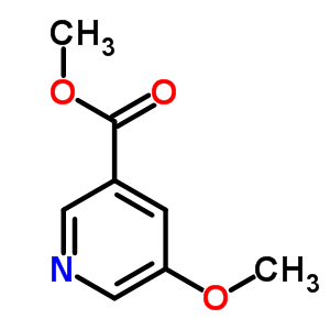 5-甲氧基-3-吡啶羧酸甲酯結構式_29681-46-7結構式