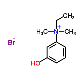 N-乙基-3-羥基-N,N-二甲基苯胺溴化物結(jié)構(gòu)式_302-83-0結(jié)構(gòu)式