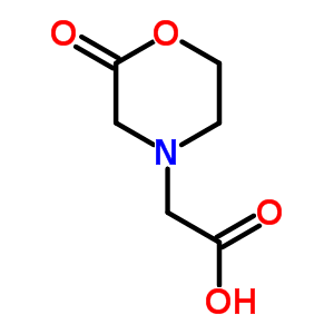 (2-氧代-嗎啉-4-基)-乙酸結(jié)構(gòu)式_302900-65-8結(jié)構(gòu)式