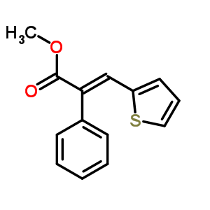 2-苯基-3-(2-噻吩)丙烯酸甲酯結構式_30302-64-8結構式