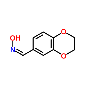 (E)-2,3-二氫苯并[b][1,4]二噁英-6-甲醛肟結構式_31127-39-6結構式