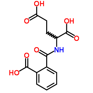 n-(2-羧基苯甲?；?-谷氨酸結(jié)構(gòu)式_3184-19-8結(jié)構(gòu)式
