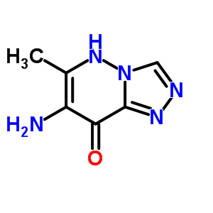 7-氨基-6-甲基-[1,2,4]噻唑并-[4,3-b]吡嗪-8-醇結(jié)構(gòu)式_32002-31-6結(jié)構(gòu)式