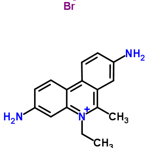 5-乙基-6-甲基菲啶-5-鎓-3,8-二胺溴化物結(jié)構(gòu)式_32059-31-7結(jié)構(gòu)式