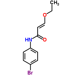 (2E)-N-(4-溴苯基)-3-乙氧基-2-丙酰胺結(jié)構(gòu)式_327058-51-5結(jié)構(gòu)式