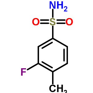 3-氟-4-甲苯磺酰胺結構式_329909-29-7結構式