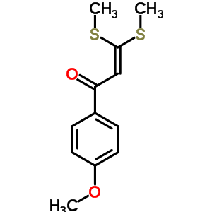 1-(4-甲氧基-苯基)-3,3-雙-甲基磺酰基丙酮結構式_33868-76-7結構式
