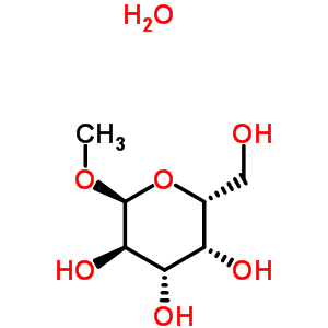 alpha-d-半乳糖吡喃糖苷甲酯水合物結(jié)構(gòu)式_34004-14-3結(jié)構(gòu)式
