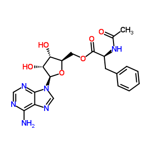 2-O-(N-乙?；交滨；?腺苷酸結(jié)構(gòu)式_34996-45-7結(jié)構(gòu)式