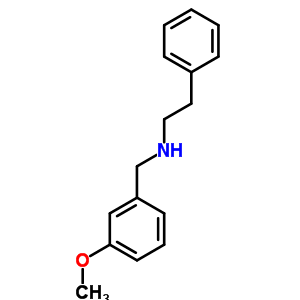 (3-甲氧基芐基)-苯乙胺結(jié)構(gòu)式_356093-33-9結(jié)構(gòu)式